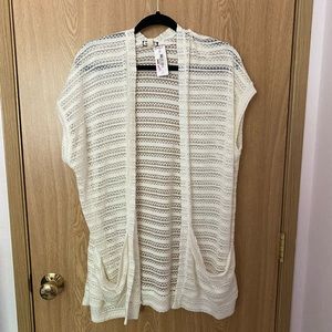Cream cardigan